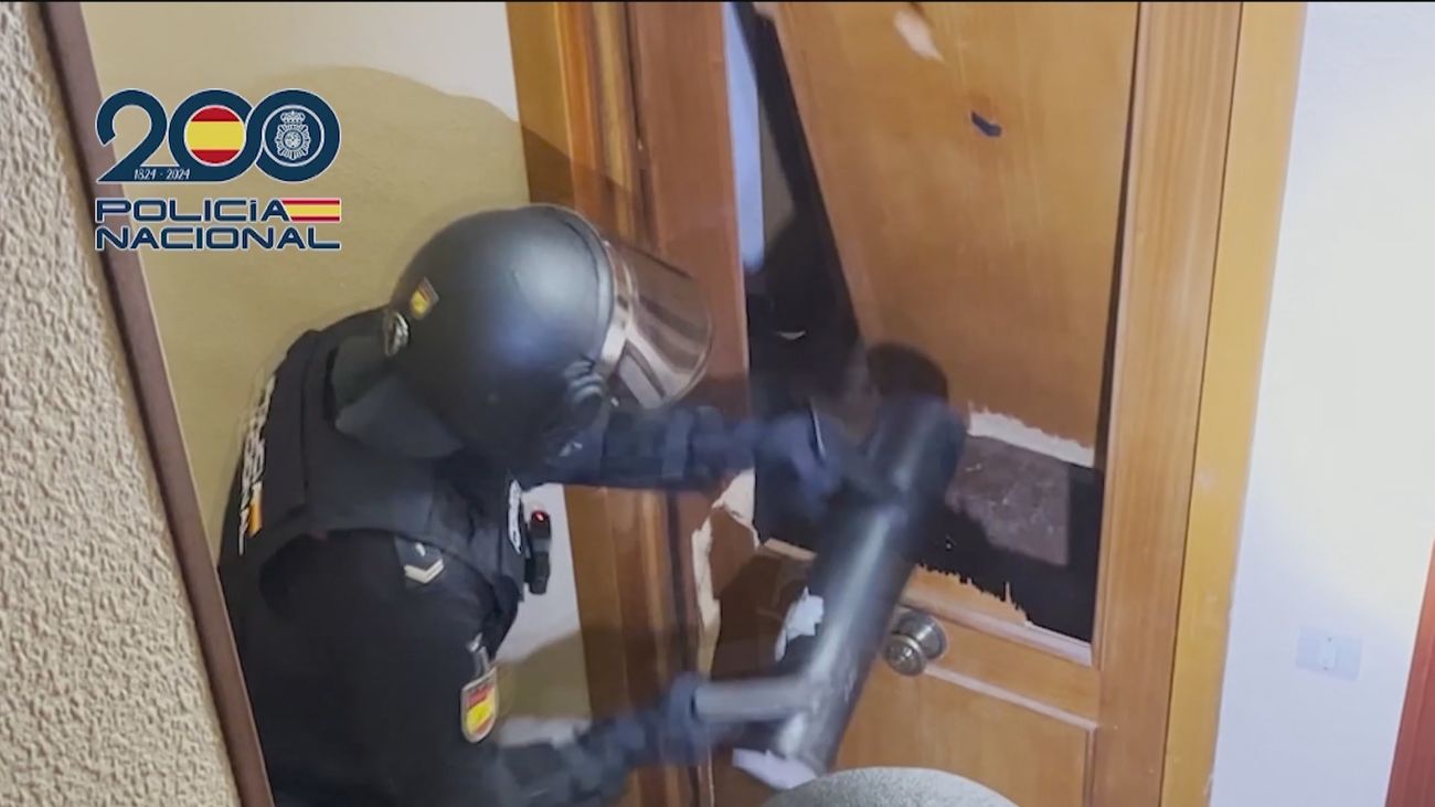 Diez detenidos por elaborar y distribuir cocaína desde un laboratorio en Madrid