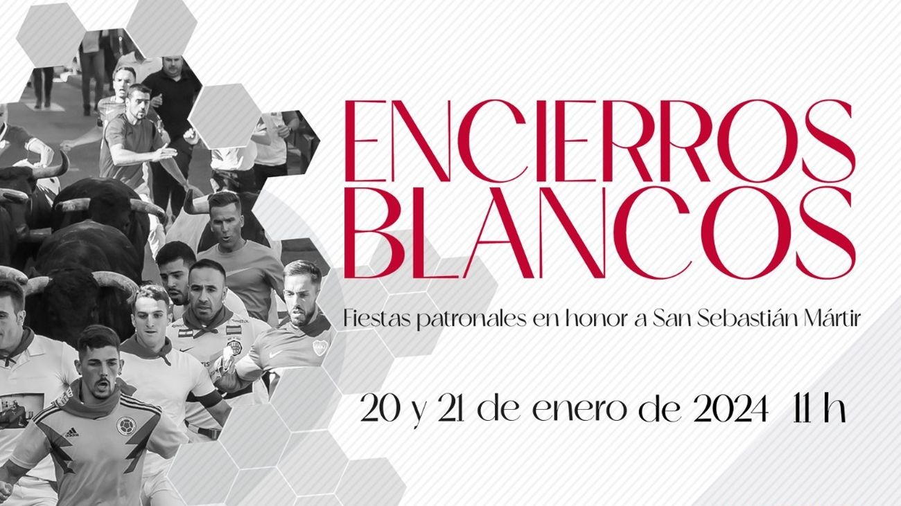 Los encierros blancos de Sanse protagonizarán los festejos de este enero