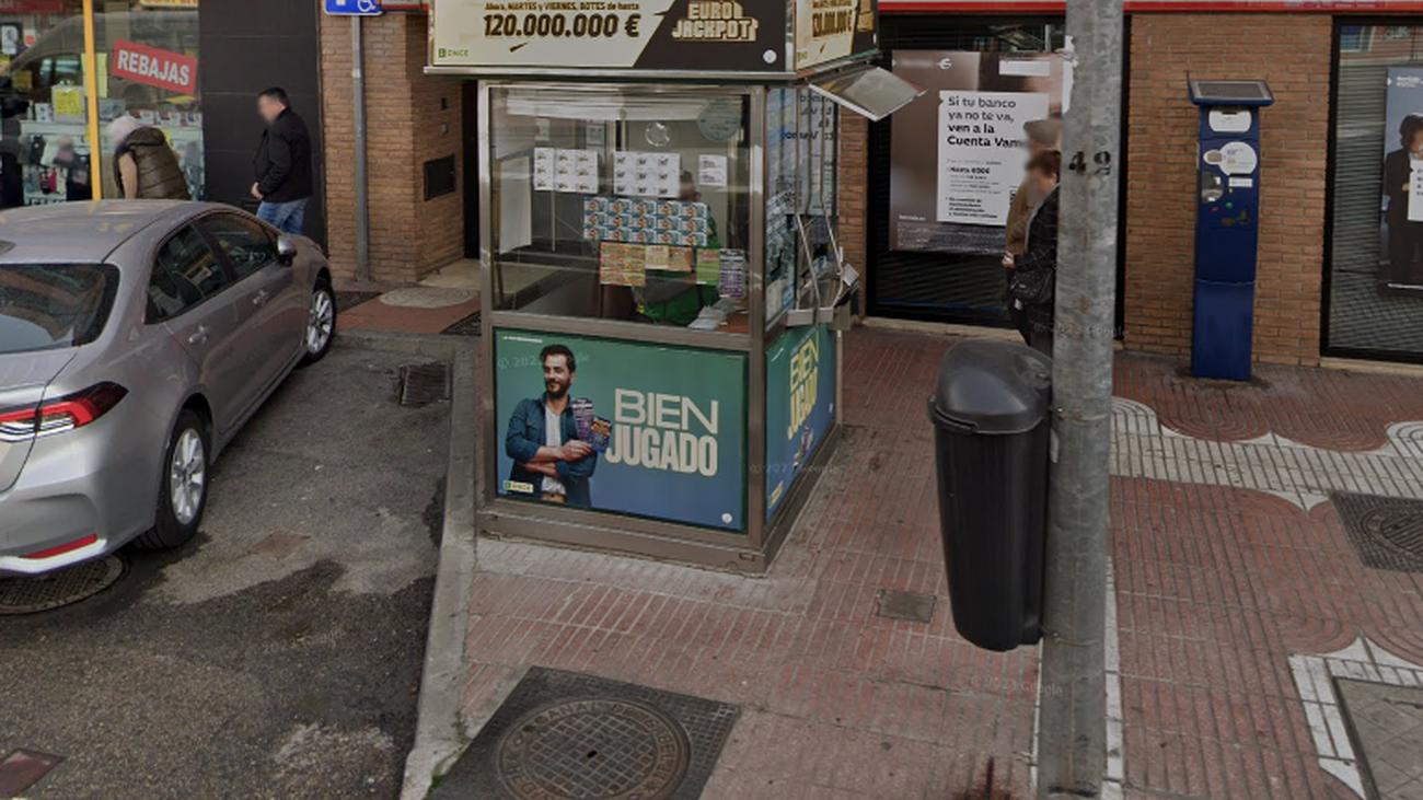 Un vecino de San Sebastián de los Reyes  se lleva más de 2,3 millones de euros con el Eurojackpot de la ONCE