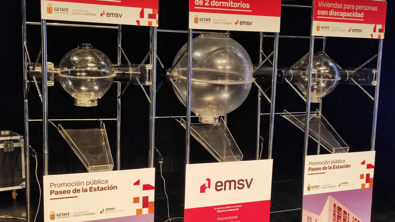 Getafe sortea 28 viviendas entre más de 4.000 solicitantes, que se construirán en otoño