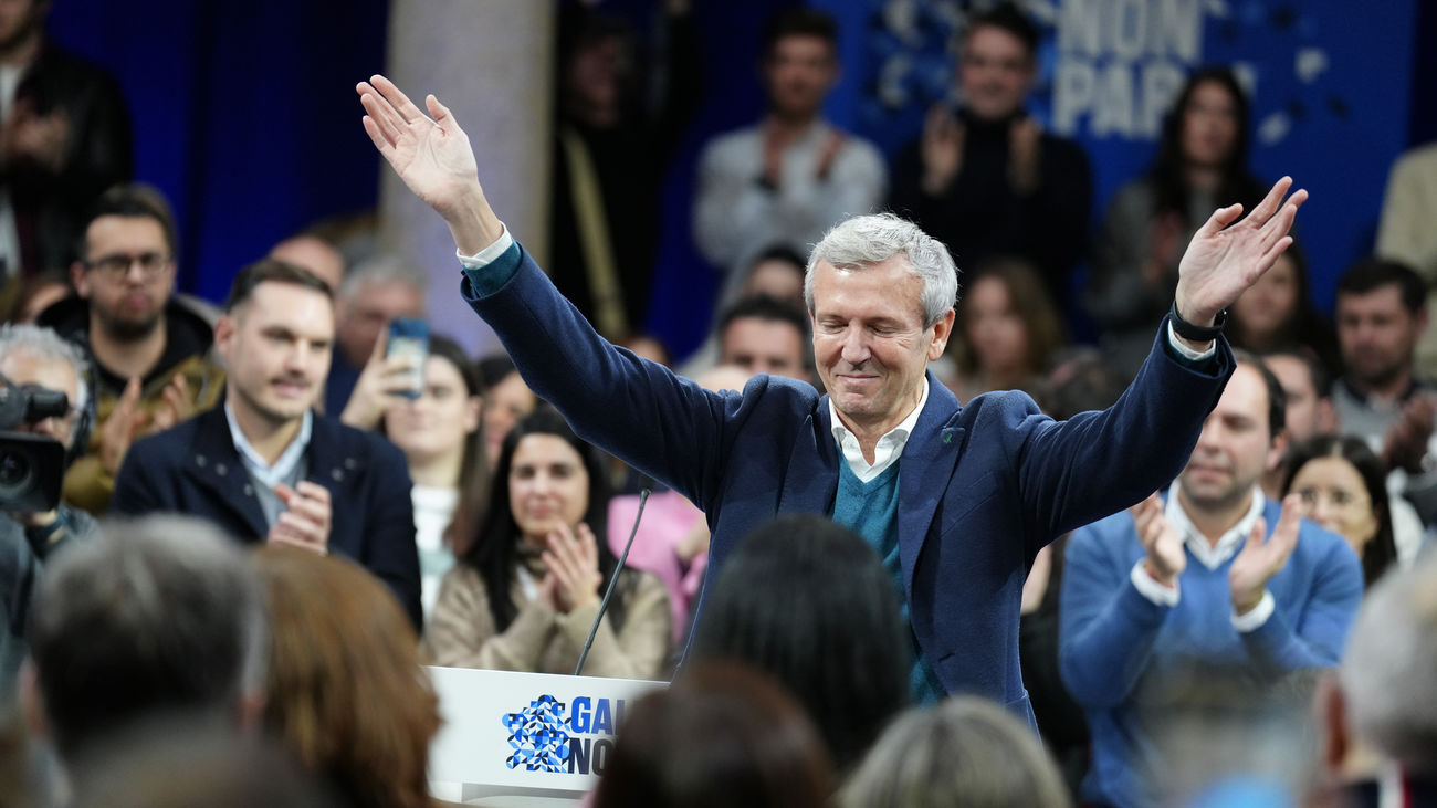 Alfonso Rueda, candidato del PP en las elecciones gallegas