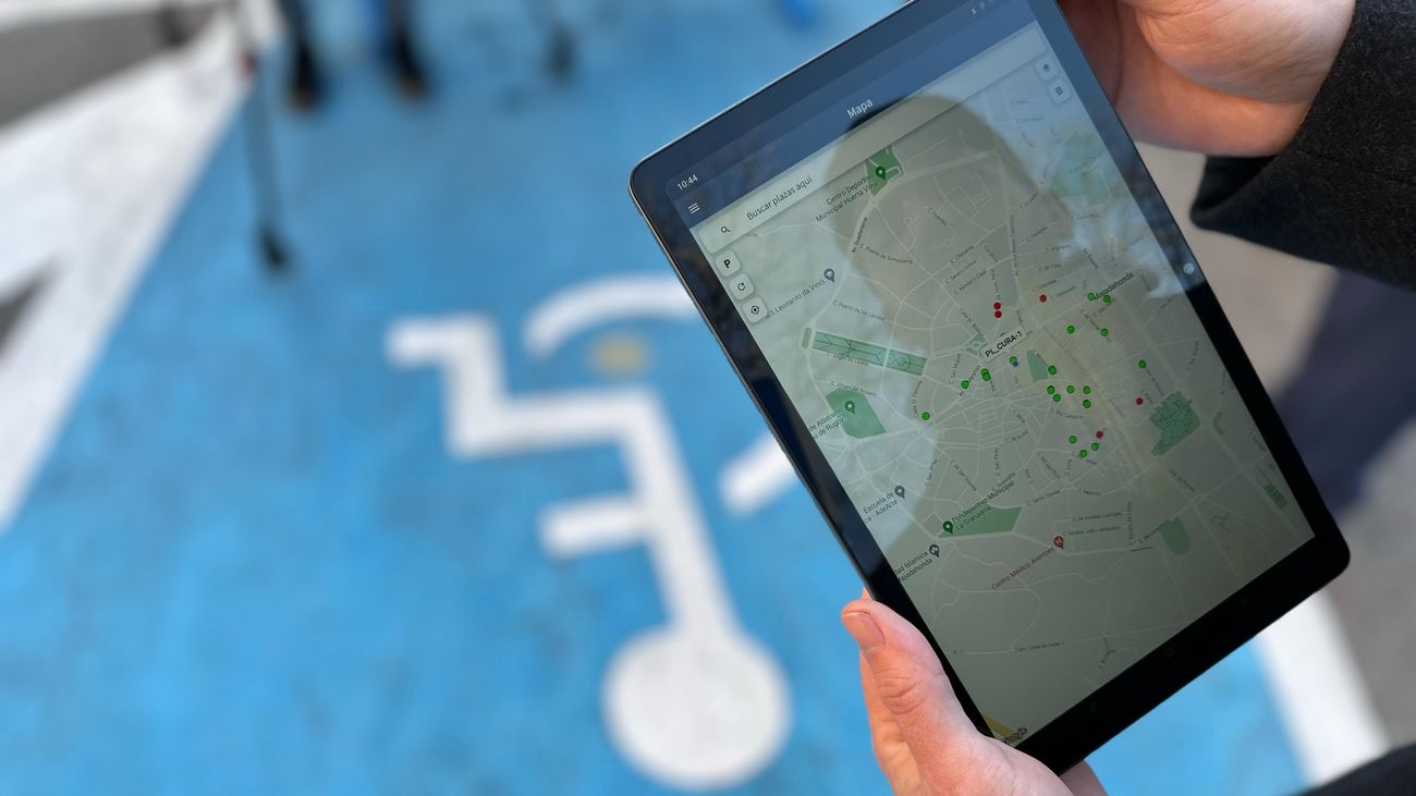 Majadahonda crea una app para facilitar el aparcamiento de personas con discapacidad