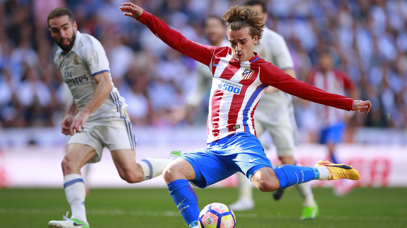 Griezmann ante el Real Madrid