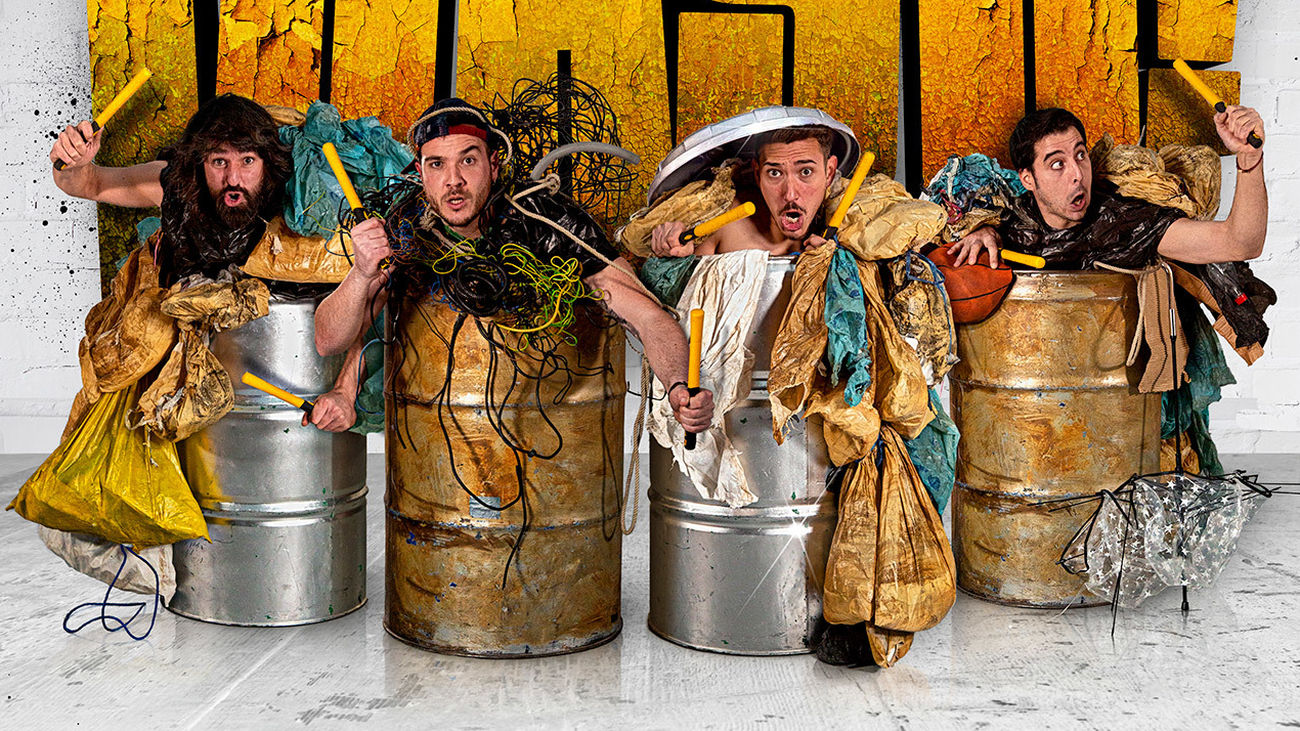 Yllana y su montaje teatral sobre el reciclaje, 'Trash'