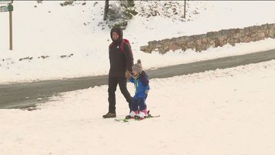 Valdesquí abre con 2 kilómetros y medio de pistas para principiantes