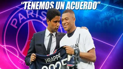 Al Khelaifi dice que tiene un "pacto entre caballeros" con Mbappé y que está tranquilo