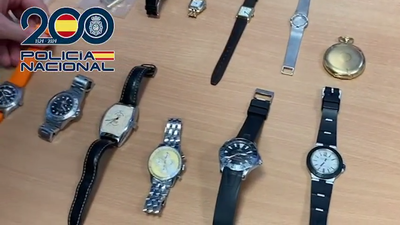 Detenido el dueño de una tienda de reparación de relojes en Madrid por apropiarse de varios de lujo