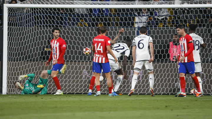 Gol de Rudiger al Atlético de Madrid / EFE