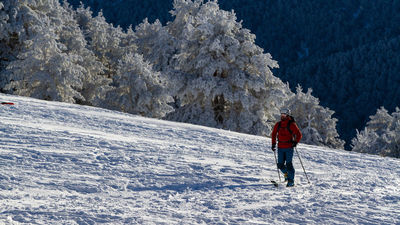 La sierra de Madrid, en aviso amarillo por nieve