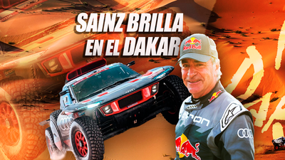 Carlos Sainz se exhibe en el primer día de la etapa reina del Dakar
