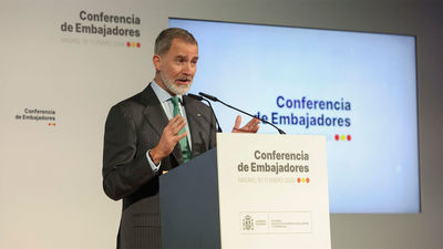 El Rey defiende el establecimiento de un Estado palestino  para "parar el ciclo de violencia"