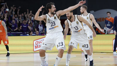 96-86. El Real Madrid se impone al Valencia Basket en una prórroga épica