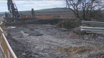Las obras del puente sobre el Arroyo Culebro, dañado por la DANA, finalizarán en abril