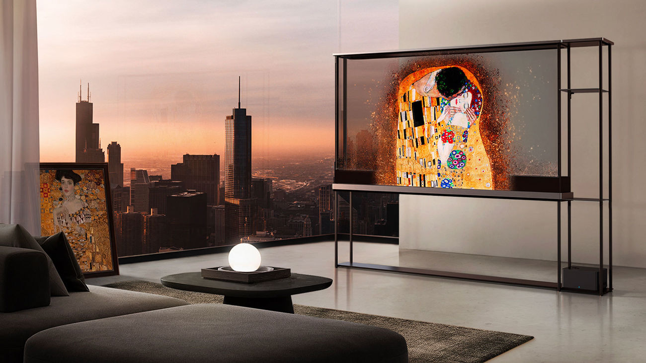 La televisión con pantalla transparente,  una de las novedades tecnológicas presentadas en la feria CES 2024