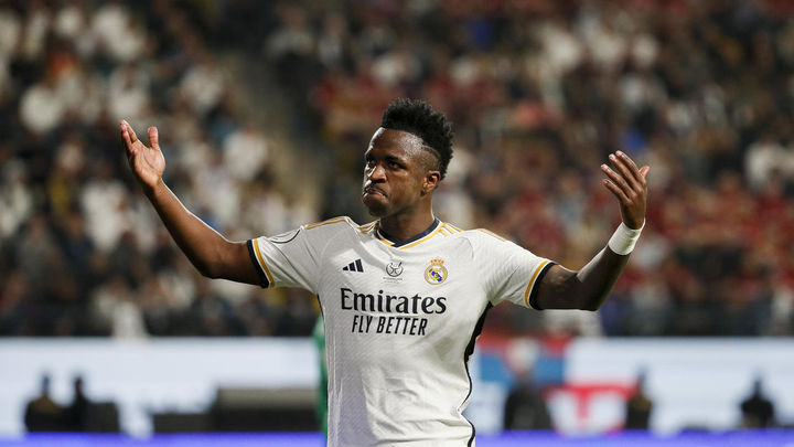 Vinicius, protagonista de la Supercopa / EFE