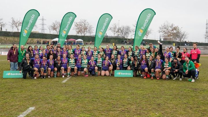 Final Copa Ibérica femenina de rugby / @CRMajadahonda