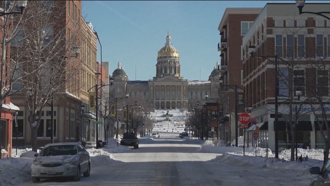 Muere un hombre de hipotermia por la ola de frío que barre Estados Unidos y Canadá