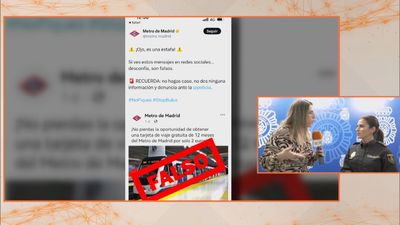 Si te llega esta oferta, no piques: Metro de Madrid advierte de una estafa en la que ofertan un bono anual por 2 euros