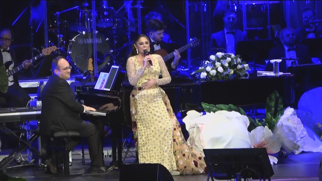 Isabel Pantoja triunfa en Bilbao en su concierto por sus 50 años sobre los escenarios