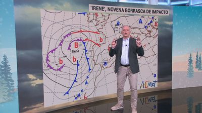Semana de lluvia y viento en Madrid con la llegada de la borrasca Irene