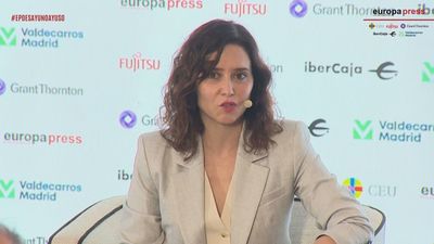 Ayuso adelanta que Madrid batió en 2023 "récord histórico" de turistas con 14 millones y más de 16.100 millones de gasto