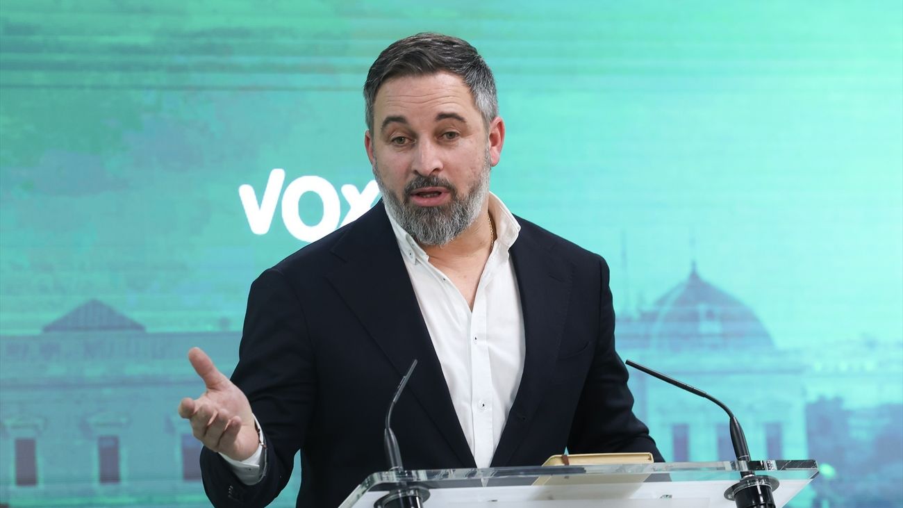 La Fiscalía del Supremo investigará si las palabras de Abascal sobre "colgar por los pies" a Pedro Sánchez son delito