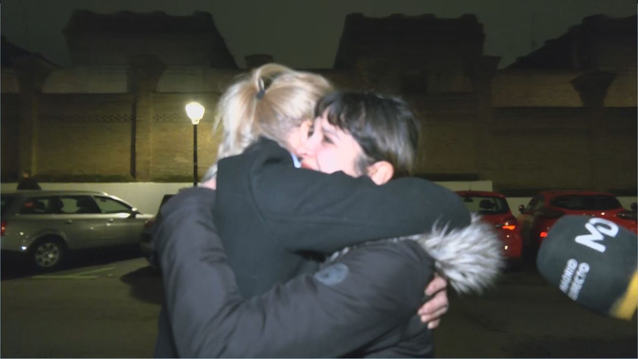 Emoción entre la familia de 'Susi' y la mujer que alertó a la Policía