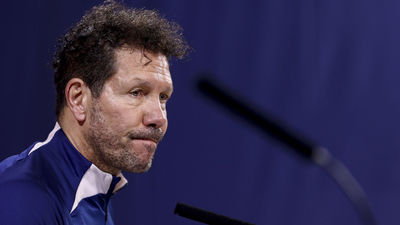 Simeone: "El Real Madrid puede resolver un partido sin dominarlo, eso no es suerte, es jerarquía"