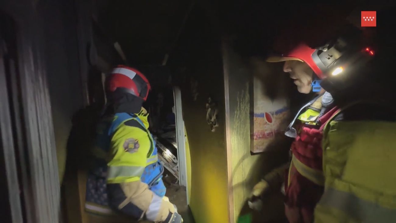 Un hombre de 60 años, herido muy grave en un incendio en Alcorcón