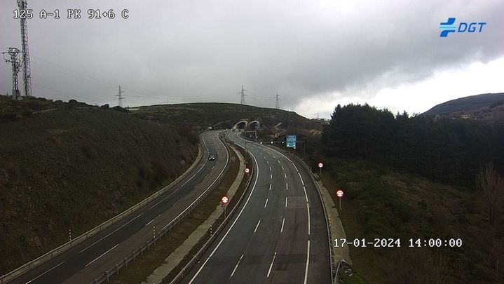 Entorno de Somosierra visto desde la A-1 / DGT