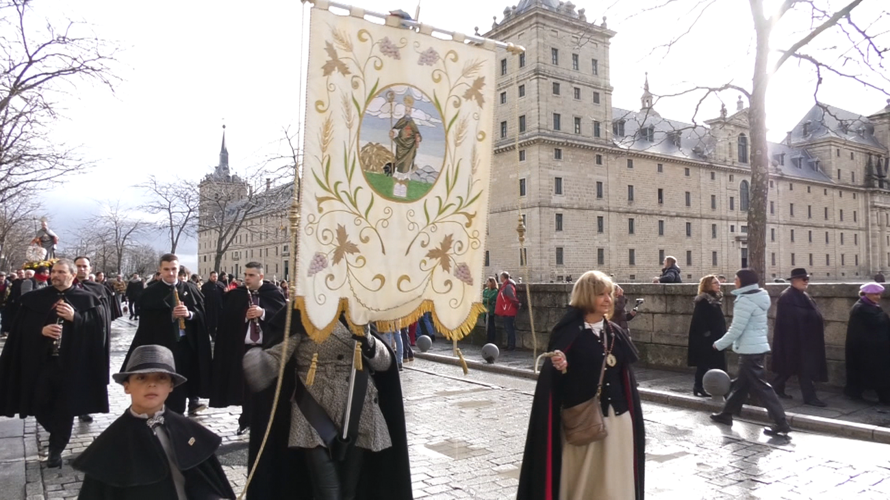 San Lorenzo de El Escorial celebra San Antón por todo lo alto