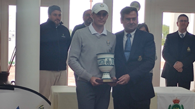 El madrileño Álvaro Pastor gana la Copa de Andalucía de golf