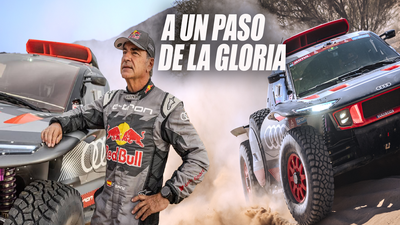 Sainz, ganador virtual del Dakar: "Nada se gana antes de la meta"