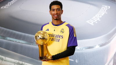 Bellingham, premio Globe Soccer al 'Jugador Emergente'