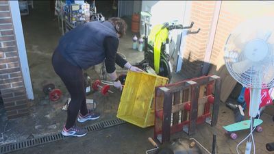 Inundaciones en Fuente el Saz, Algete y Aldea del Fresno por la borrasca Juan