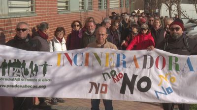 300 personas reclaman el cierre de la incineradora de Valdemingómez para 2025