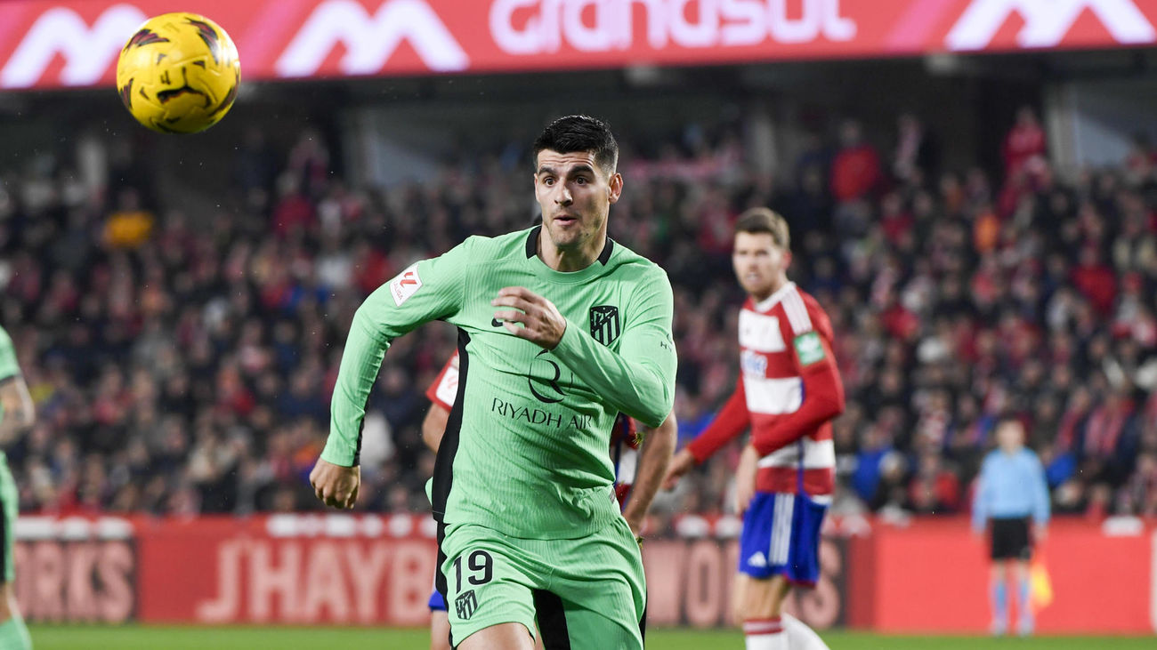 Morata ante el Granada
