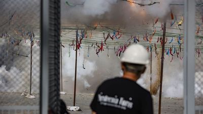 Almeida asegura que la mascletà de Madrid tendrá “todas las condiciones de seguridad”