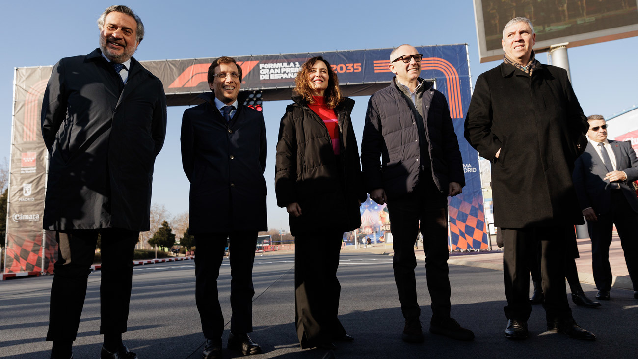 Presentación del Gran Premio de España de Fórmula 1, en Madrid