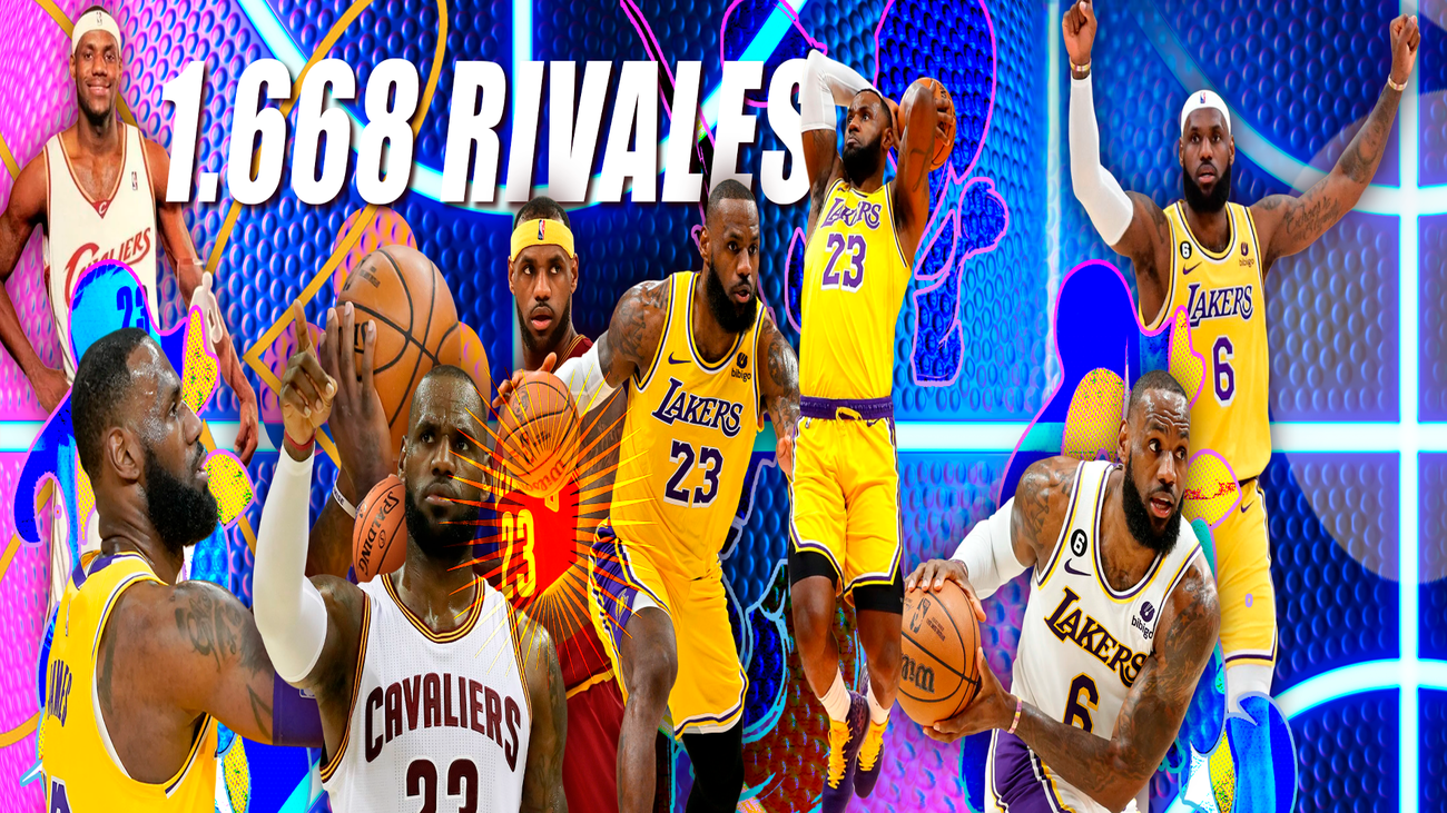 El sorprendente récord de LeBron James