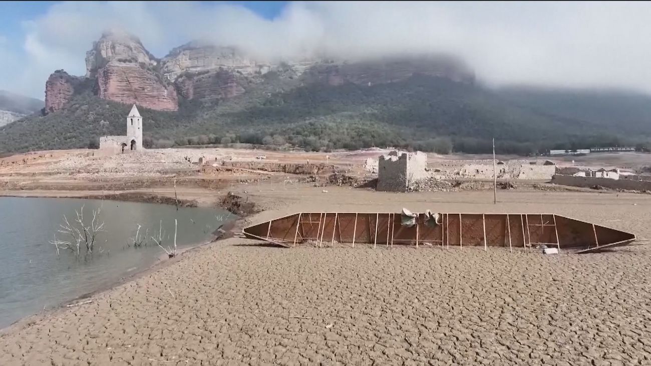 Las últimas borrascas llenan un poco los embalses que están a la mitad de su capacidad