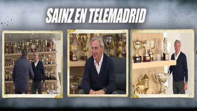 Los sueños cumplidos de Carlos Sainz, el piloto madrileño recibe a Telemadrid