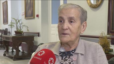 María cumple 90 años, 85 de ellos en su 'hogar' de la Residencia de Mayores La Paz