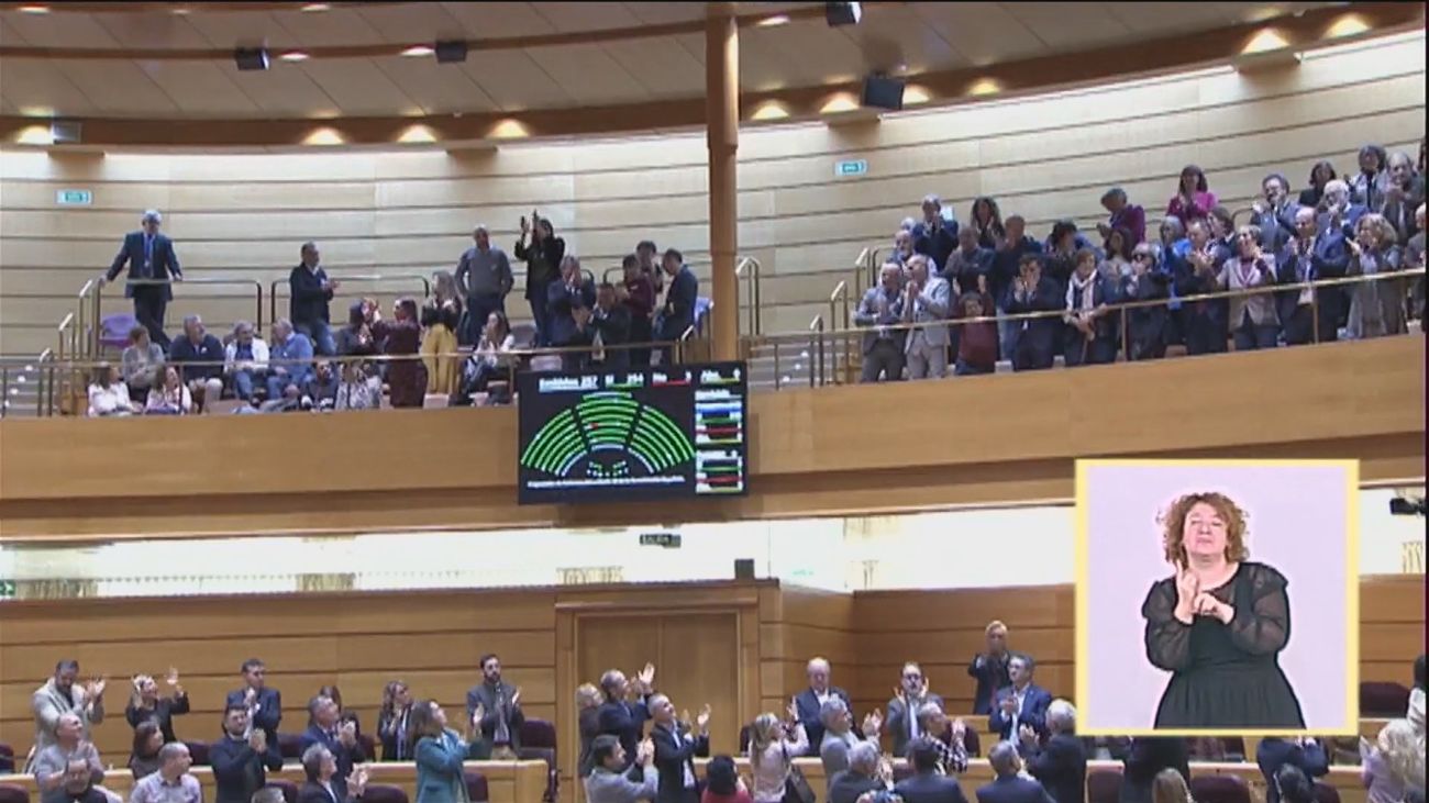 El Senado aprueba definitivamente la reforma constitucional para eliminar el término 'disminuido', con el único rechazo de Vox