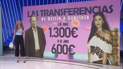 Se filtran las transferencias que hacía Bertín Osborne a Gabriela Guillén