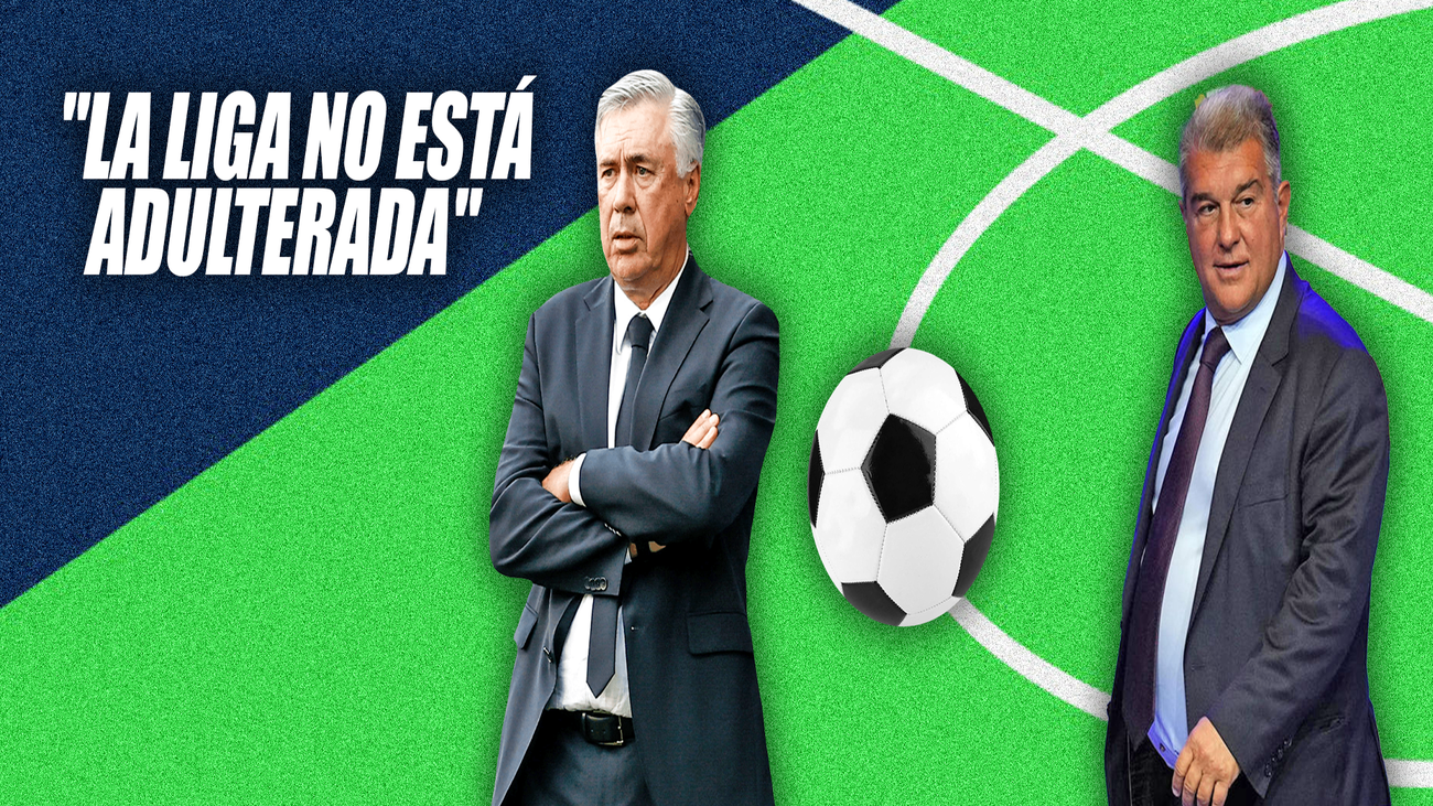 Ancelotti responde duramente a Laporta apuntando al 'caso Negreira'