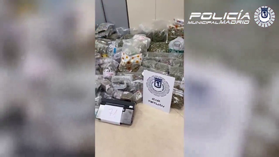 Dos detenidos en Tetuán por intercambiar 3 kilos de marihuana en plena calle