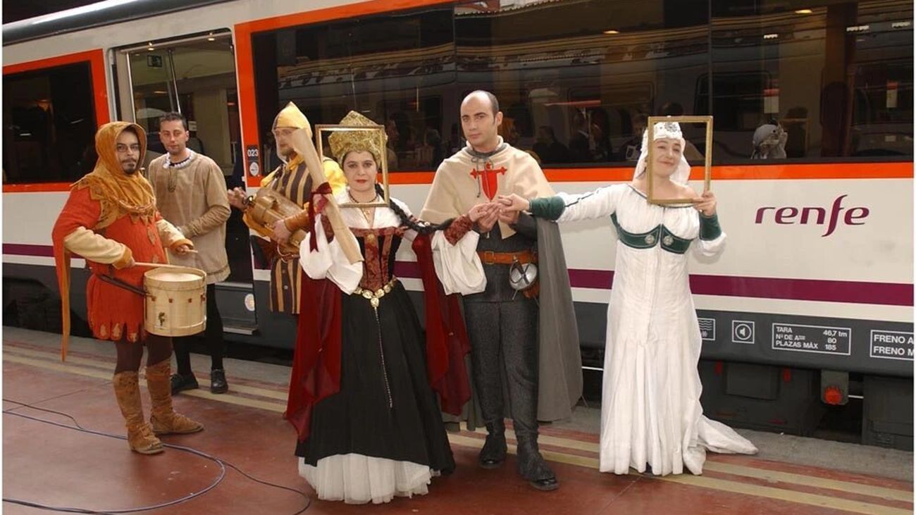 Estas son las fechas en las que circulará el tren Medieval entre Madrid y Sigüenza