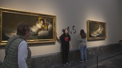 El Prado informa a la juez de los costes "intangibles" de la protesta de Futuro Vegetal ante 'Las Majas' de Goya