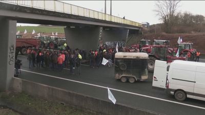 Reabre la autopista AP-7 en La Jonquera tras el corte provocado por los agricultores franceses